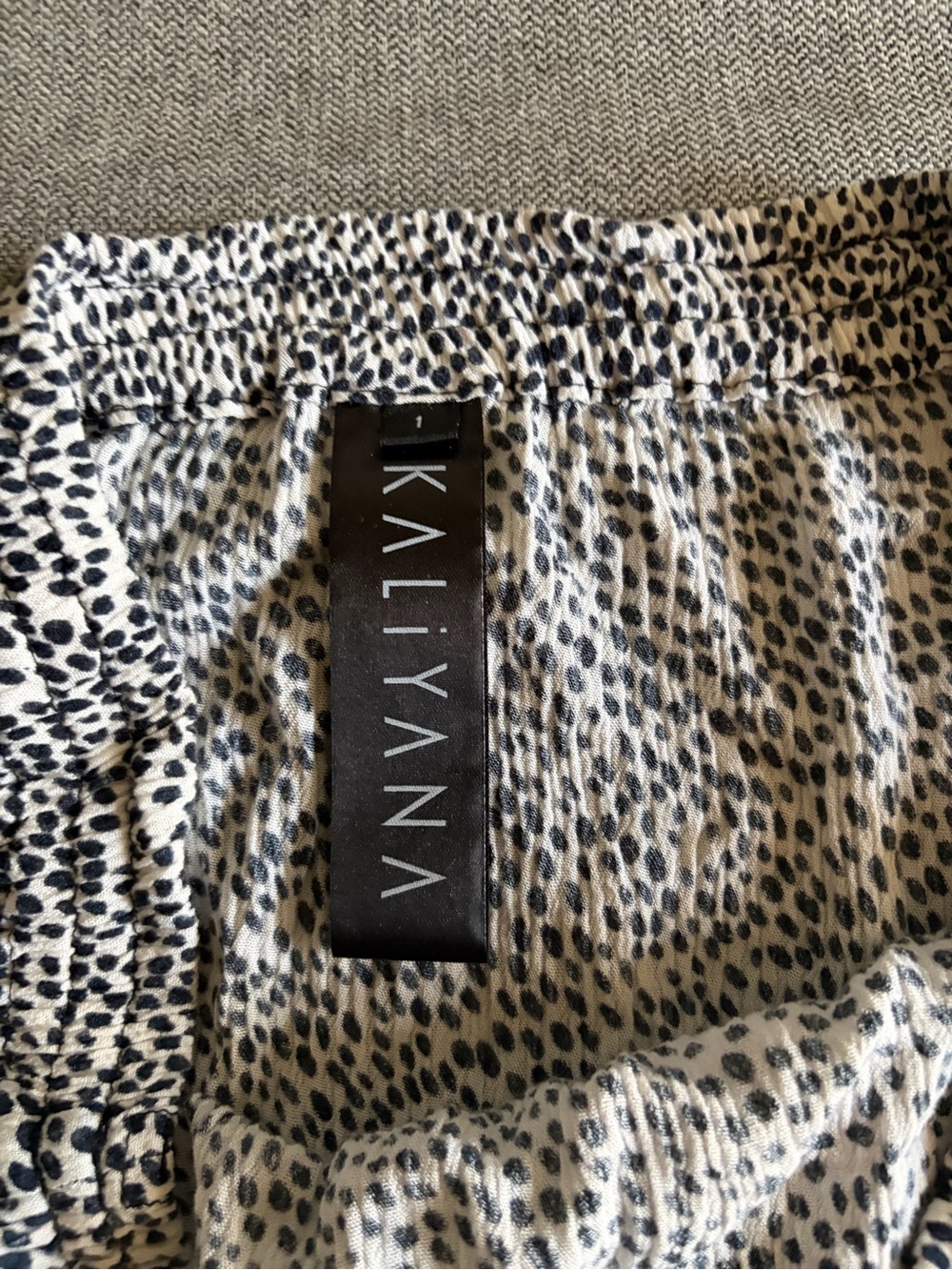 KALIYANA Rayon Polkadot Pants - size 1 - Picture 7 of 12